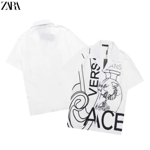 Versace short sleeve shirt men-091(L-XXXL)