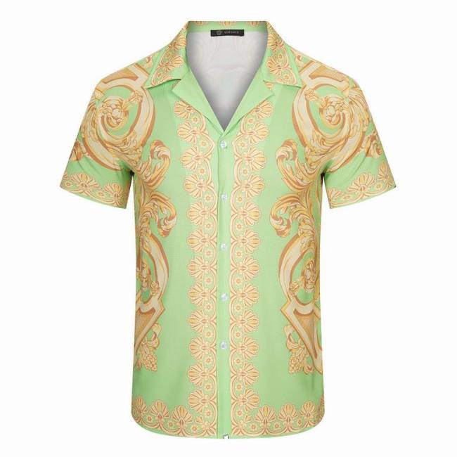 Versace short sleeve shirt men-091(M-XXXL)