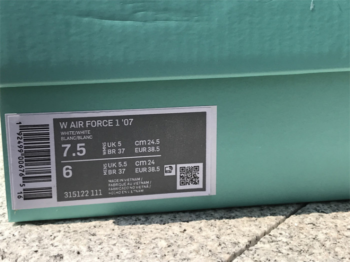 TIFFANY CO. x NIKE AIR FORCE 1 LOW High End Quality