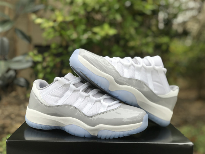 Authentic Air Jordan 11 Low “Cement Grey” 2.0