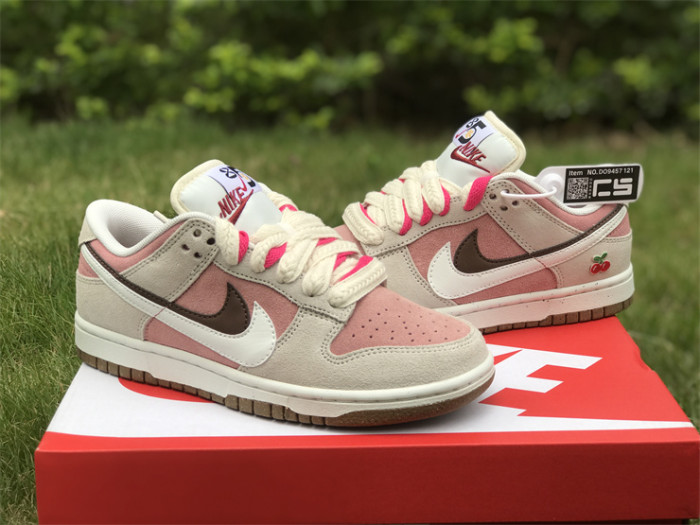 Authentic Nike Dunk Low SE 85 Cherry Pink Women Shoes