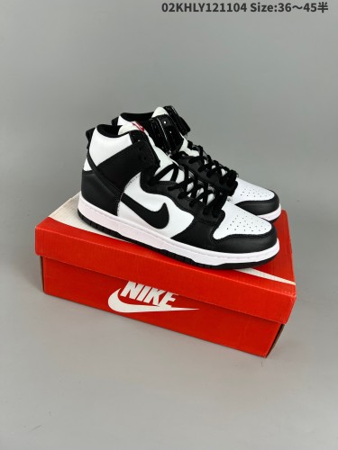 Nike Dunk shoes men high-152