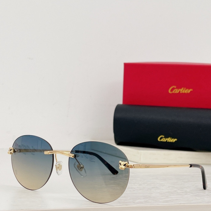 Cartier Sunglasses AAAA-2347