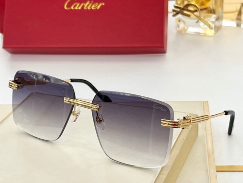 Cartier Sunglasses AAAA-2044