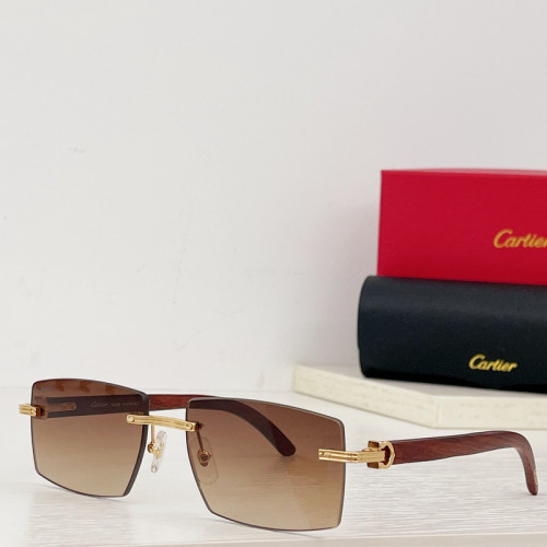 Cartier Sunglasses AAAA-2156