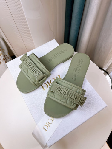 Dior women slippers AAA-085