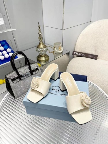 Prada women slippers 1：1 quality-007