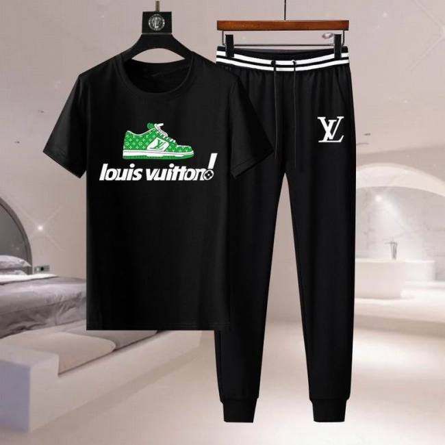 LV short sleeve men suit-226(M-XXXXL)