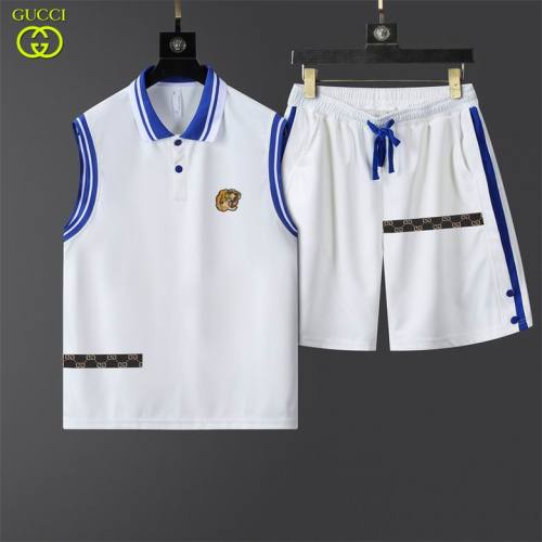 G short sleeve men suit-532(M-XXXL)