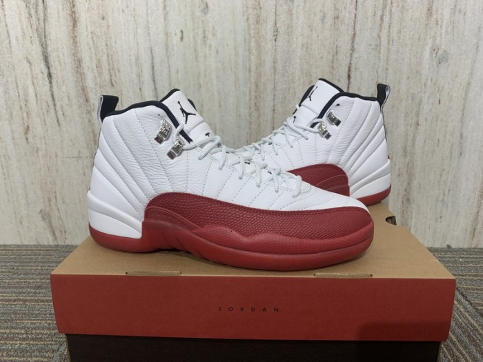 Authentic Air Jordan 12 “Cherry” 2023