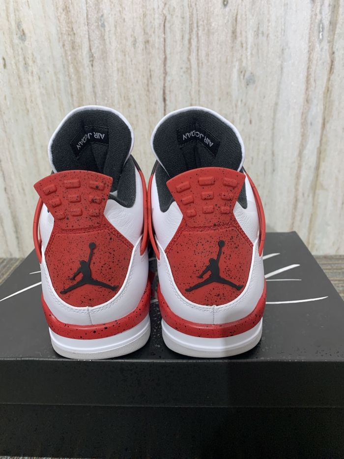 Authentic Air Jordan 4 “Red Cement”