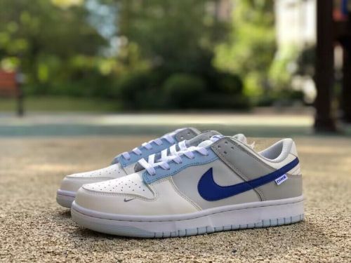 Authentic Nike Dunk Low “Ivory Hyper Royal”