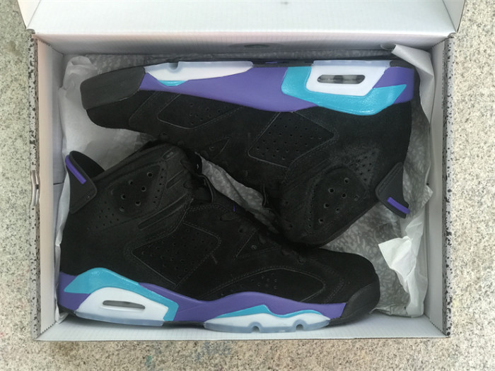 Authentic Air Jordan 6 “Aqua”