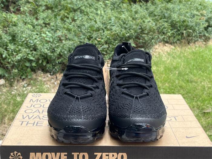 Authentic Nike Vapormax 2023 Flyknit Black Grey