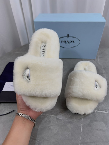 Prada women slippers 1：1 quality-050