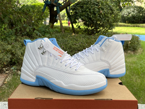 Authentic Air Jordan 12 Univeristy Blue