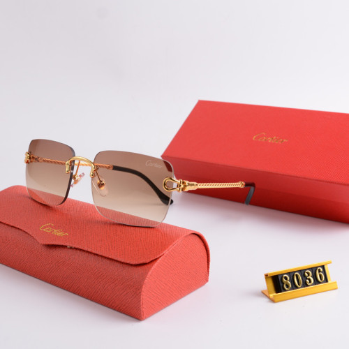 Cartier Sunglasses AAA-2267