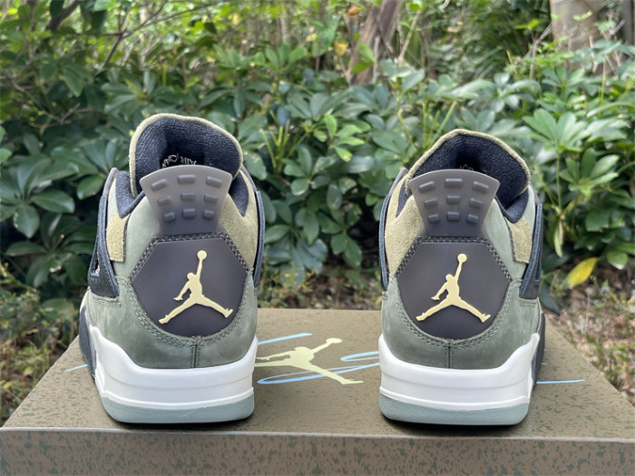 Authentic Air Jordan 4 Craft “Olive”