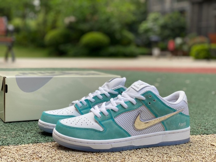 Authentic April Skateboards x Dunk SB Low