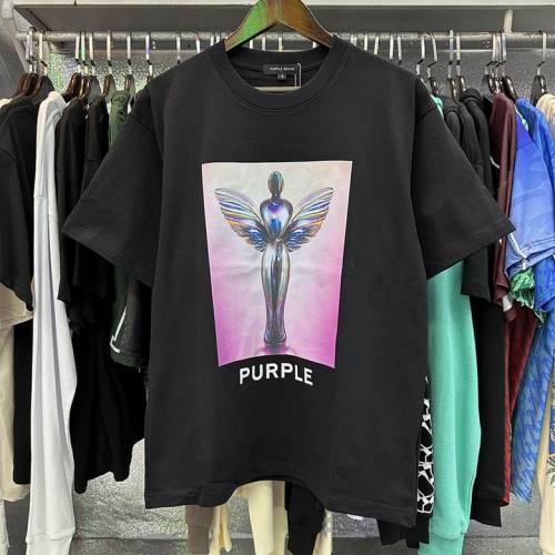 Purple t-shirt-023(S-XL)