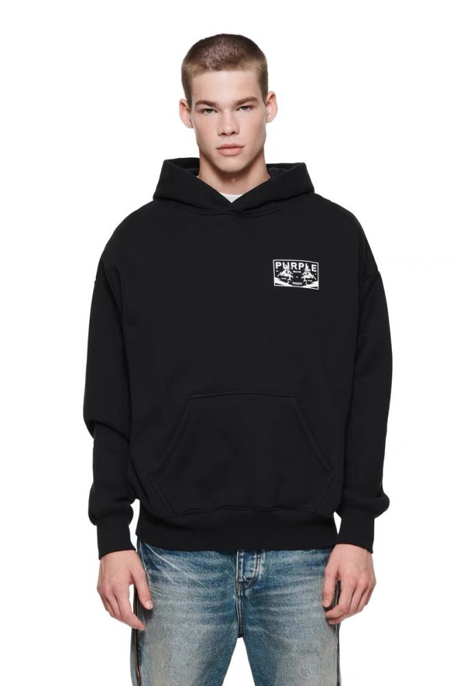 Purple Brand men Hoodies-016