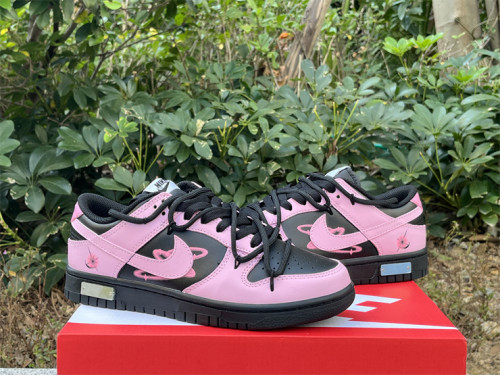 Authentic Nike Dunk Low White Pink Women