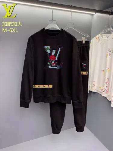 LV long sleeve men suit-617(M-XXXXXXL)