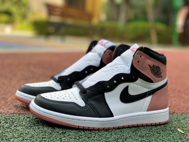 Authentic Air Jordan 1 Retro High Rust Pink