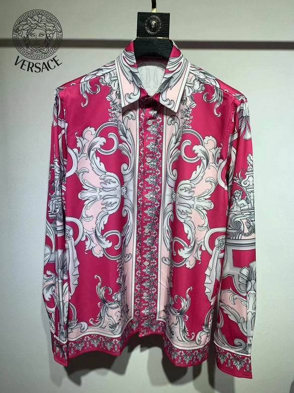 Versace long sleeve shirt men-289(S-XXL)