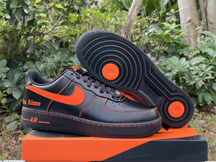 Authentic VLONE x Nike Air Force 1 Low Black