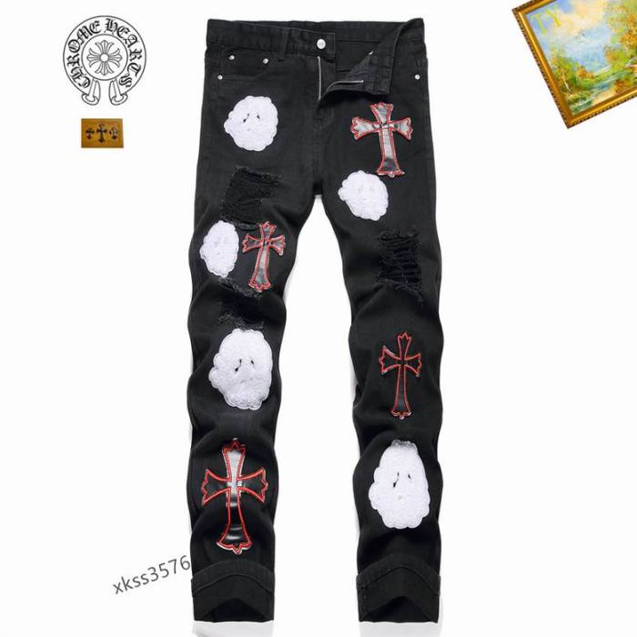 Chrome Hearts jeans AAA quality-155