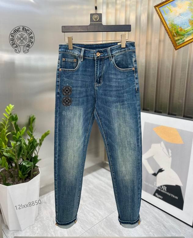 Chrome Hearts jeans AAA quality-153