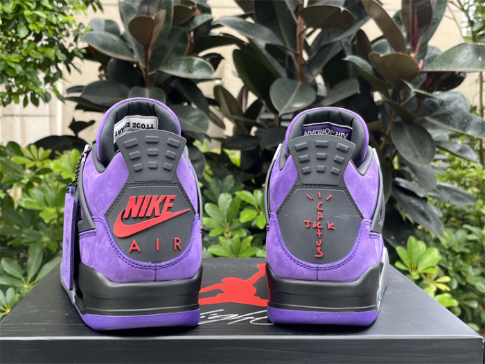 Authentic Travis Scott x Air Jordan 4 Purple(restock)
