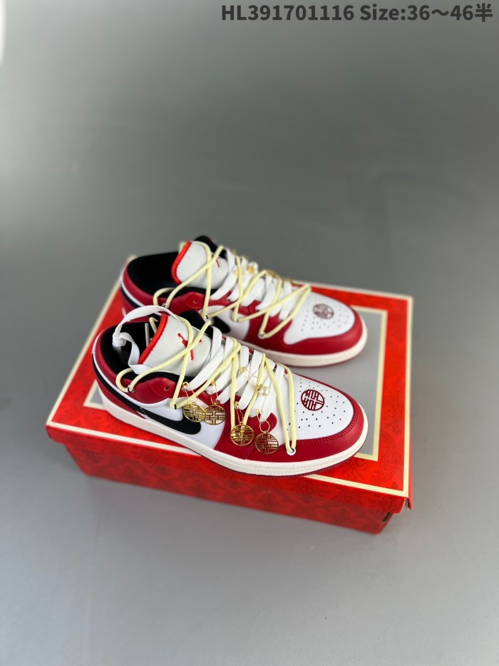 Perfect Air Jordan 1 Low shoes-062