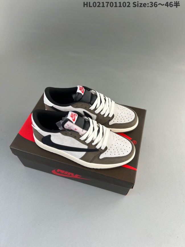 Perfect Air Jordan 1 Low shoes-046