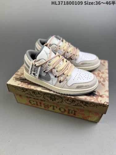 Perfect Air Jordan 1 Low shoes-093