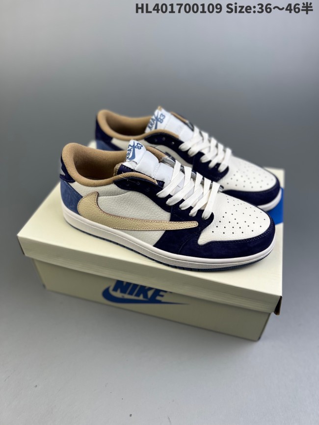 Perfect Air Jordan 1 Low shoes-086