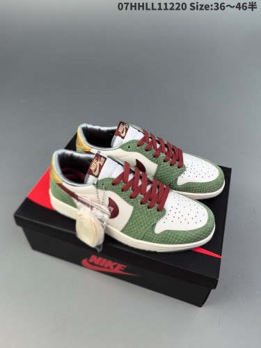 Perfect Air Jordan 1 Low shoes-020