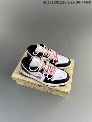 Perfect Air Jordan 1 Low shoes-006