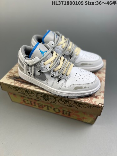 Perfect Jordan 1 women shoes-113