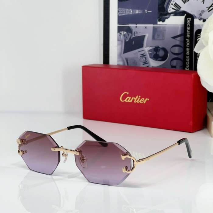 Cartier Sunglasses AAAA-4406