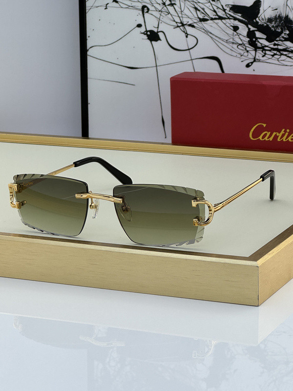 Cartier Sunglasses AAAA-4417