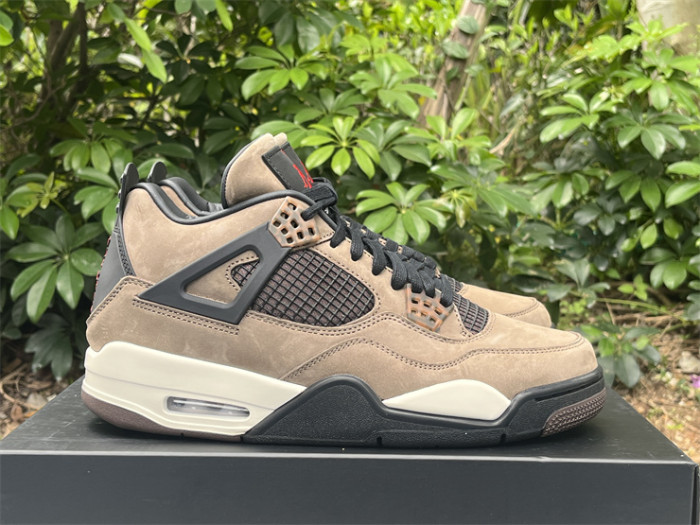 Authentic Travis Scott x Air Jordan 4 Dark Mocha