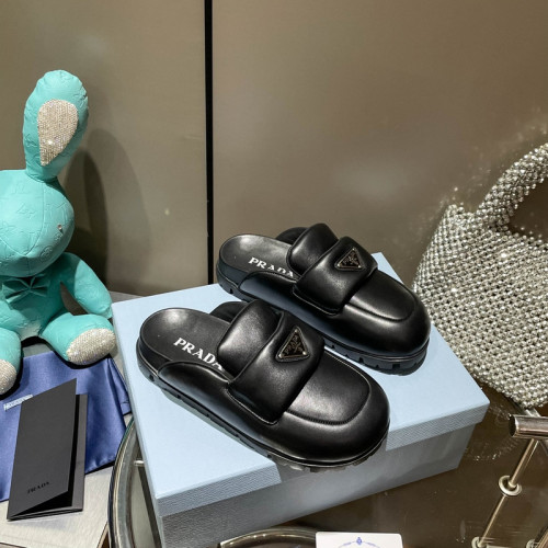 Prada women slippers 1：1 quality-094