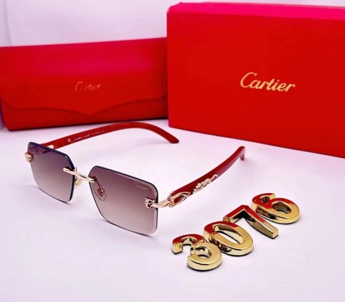 Cartier Sunglasses AAA-2719