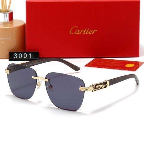 Cartier Sunglasses AAA-2424