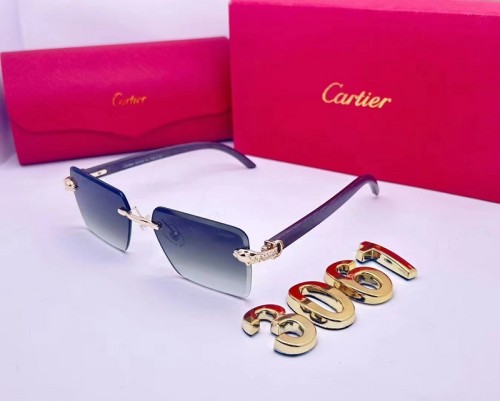 Cartier Sunglasses AAA-2734