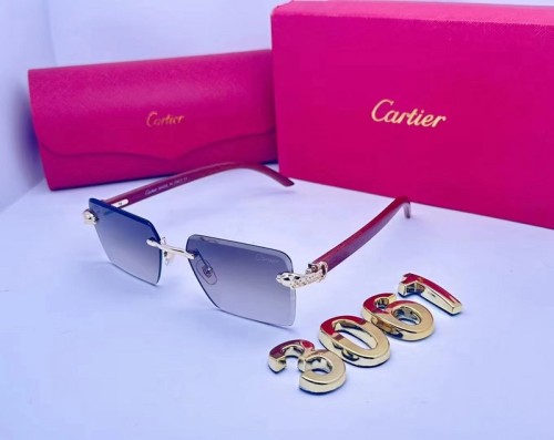 Cartier Sunglasses AAA-2737