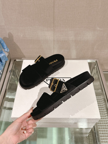 Prada women slippers 1：1 quality-104