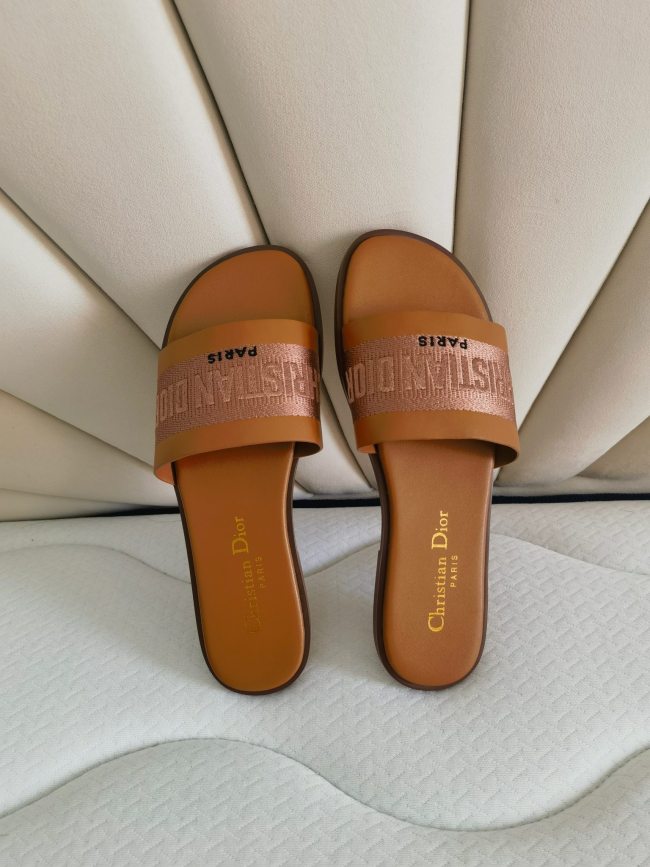 Dior women slippers 1：1 quality-285